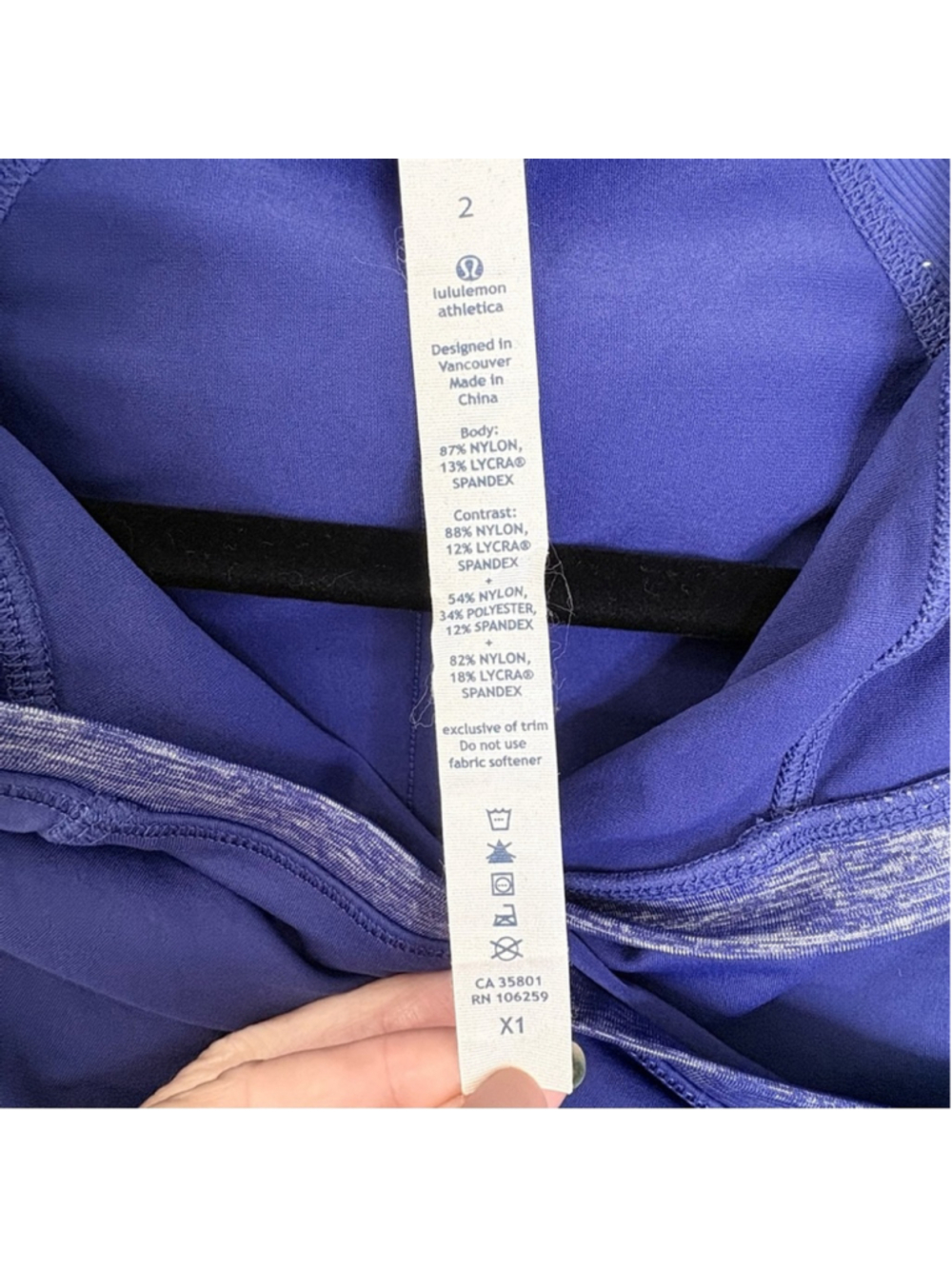 Lululemon Run For Your Life Pullover Hoodie Sz 2 Purple EUC - Picture 4 of 10